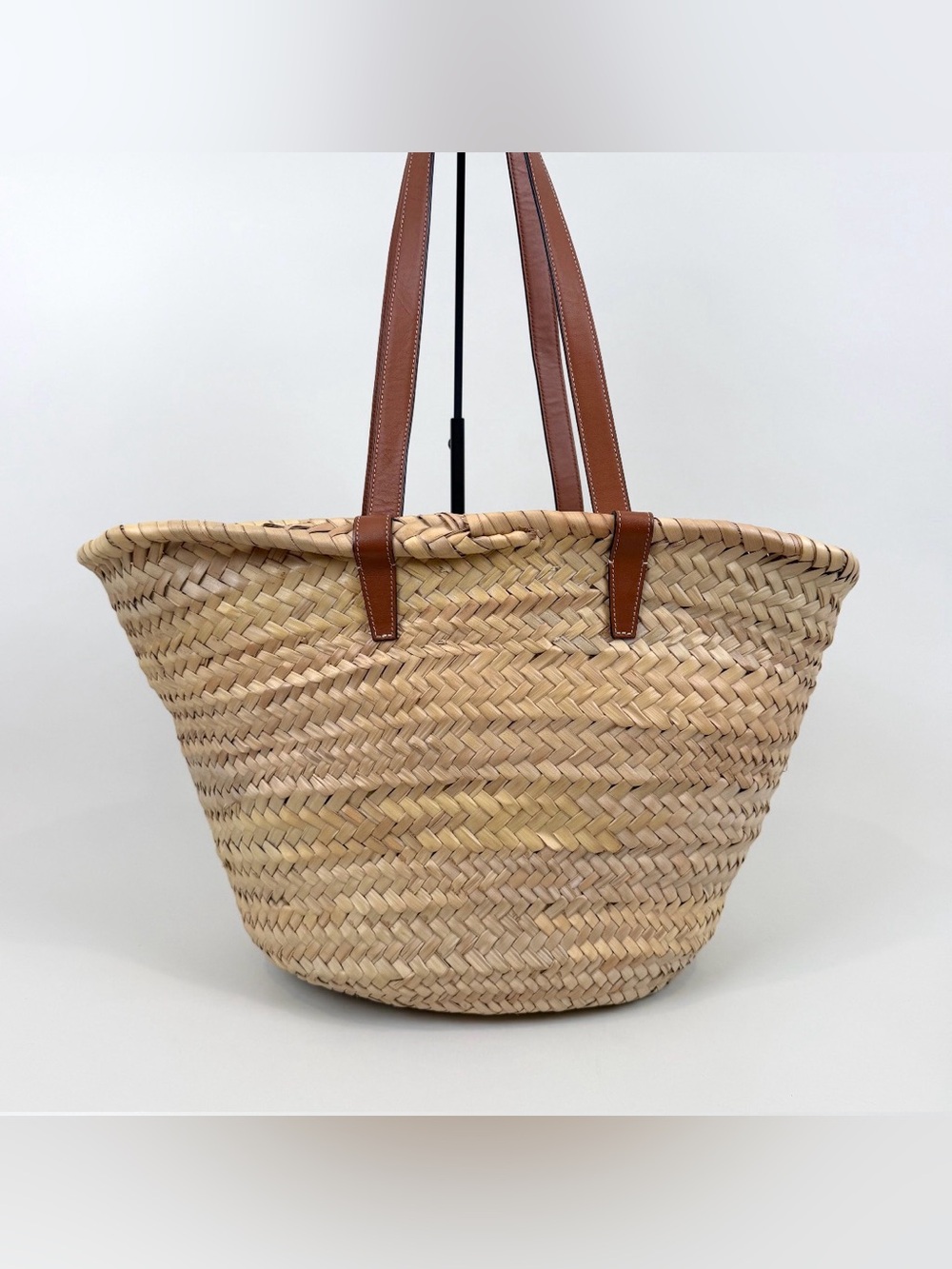 Celine Raffia Classic Panier Medium - Picture 2 of 6